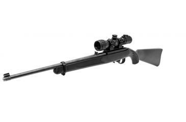 Image of UTG PRO 1 in Low Profile P.O.I Picatinny Rifle Scope Rings, Black, 2 Pieces RWU012510