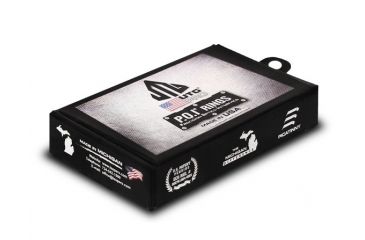 Image of UTG PRO 30mm/2PCs Low Profile P.O.I Picatinny Rings, Black, RWU013010