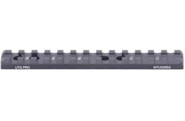 Image of UTG Pro Model 500 Shotgun Picatinny Rail Mount, Black, MTU029SG