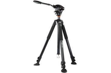 Image of Vanguard Abeo Plus 363AV Aluminum Tripod with PH-124V, Black ABEO PLUS 363AV