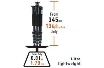 Image of Vanguard Alta+ 225CT Carbon Fiber Tripod
