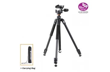 Image of Vanguard Espod Plus 203AP Aluminum Alloy Tripod with Panhead