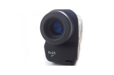 Image of Veber Monocular With 800 M Laser Rangefinder, Solar Battery, Black, 6x25 AVMLR800
