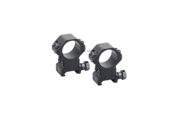 Image of Vector Optics 25.4mm Adjustable Rings, Picatinny, Black, XASR-2510