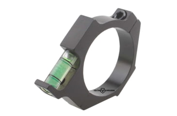 Image of Vector Optics ACD Mount Ring, 30mm Tube, 6063-T6, Matte, w/ Offset Level Bubble, Black, SCACD-03