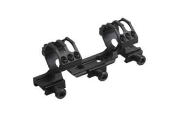 Image of Vector Optics One Piece Skeletonized Scope Mount, 30mm Tube, Picatinny, 1.25in Height, 6063-T6, Matte, Black, SCTM-36