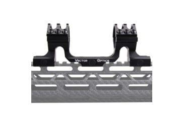 Image of Vector Optics One Piece Skeletonized Scope Mount, 30mm Tube, Picatinny, 1.25in Height, 6063-T6, Matte, Black, SCTM-36