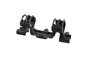 Image of Vector Optics One Piece Skeletonized Scope Mount, 30mm Tube, Picatinny, 1.25in Height, 6063-T6, Matte, Black, SCTM-36