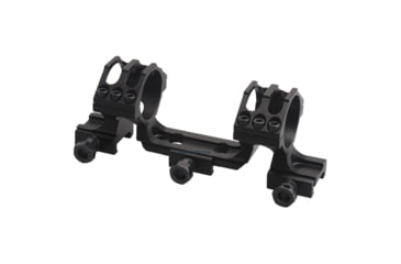 Image of Vector Optics OP Skeletonized Scope Mount, 30mm Tube, Picatinny, 1.25in Height, 20 MOA, 6063-T6, Black, SCTM-39