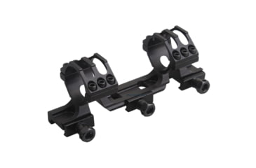 Image of Vector Optics OP Skeletonized Scope Mount, 30mm Tube, Picatinny, 1.25in Height, 20 MOA, 6063-T6, Black, SCTM-39