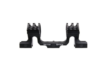 Image of Vector Optics OP Skeletonized Scope Mount, 30mm Tube, Picatinny, 1.25in Height, 20 MOA, 6063-T6, Black, SCTM-39