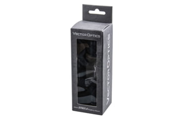 Image of Vector Optics OP Skeletonized Scope Mount, 30mm Tube, Picatinny, 1.25in Height, 20 MOA, 6063-T6, Black, SCTM-39