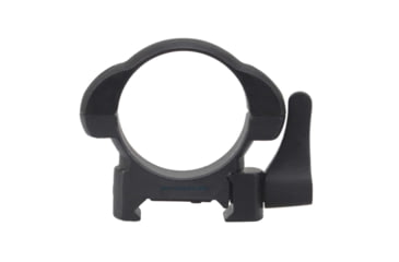 Image of Vector Optics Quick-Release Rifle Scope Rings, 30mm Tube, Picatinny/ Weaver, 19mm Height, 45 Steel, Black, SCSR-04