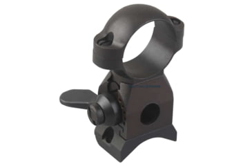 Image of Vector Optics Turret Mount Rings, 1in Tube, Karabiner K98, 41mm Height, 45 Steel, Black, SCSR-07