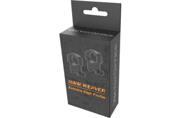 Image of Vector Optics Extreme High Profile Weaver Scope Rings, 30mm