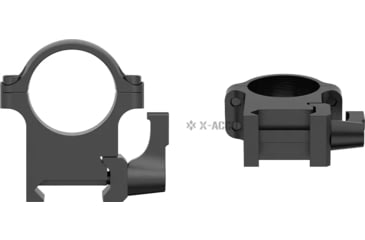 Image of Vector Optics Steel Weaver Qick Release Medium Profile Rings, 1 in