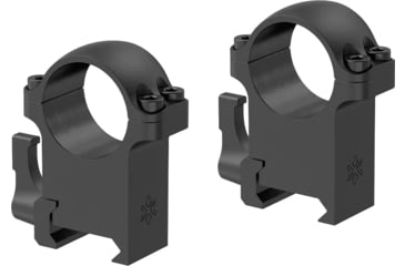 Image of Vector Optics Steel Weaver Quick Release Medium Profile Rings, 1.25 in