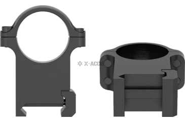 Image of Vector Optics Steel Weaver Scope Rings, 1.25 in High Profile
