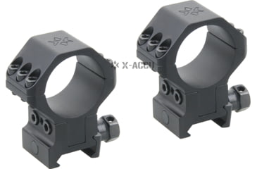 Image of Vector Optics X-Accu 30mm Adjustable Elevation Picatinny Rings, 1913 Picatinny Mount, Black Matte, Chorme, XASR-3040