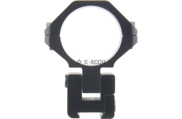 Image of Vector Optics X-Accu 30mm Adjustable Elevation Picatinny Rings, Dovetail Mount, Black Matte, Chorme, XASR-3045