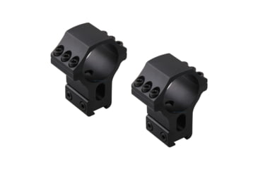 Image of Vector Optics X-Accu Rifle Scope Rings, 30mm Tube, Dovetail, 1.5in Height, 6061-T6, Matte, Black, SCTM-38