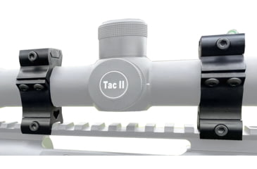 Image of Versaring 30mm Horizontal Rifle Scope Ring, Black Matte, H30