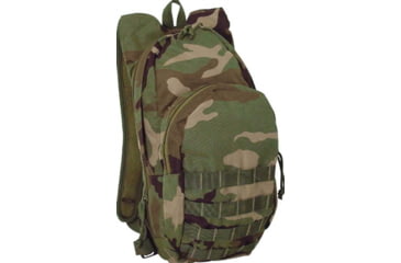 Image of Voodoo Tactical MSP-3 Expandable Hydration Packs w/ Universal Straps, Woodland Camo, 15-7491005000