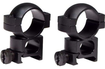 Image of Vortex 1-inch Rifle Scope Rings, High, Picatinny/Weaver, Set of 2, Black, RING-H