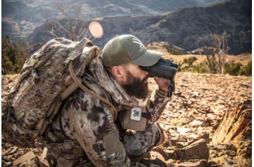 Image of EDEMO Vortex Fury HD 5000 10x42mm Laser Rangefinding Roof Prism Binocular w/AB, Rubber, Green, 8.125x5x5.8, LRF302, EDEMO1