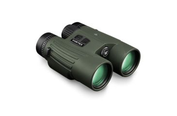 Image of Vortex Fury HD 5000 10x42mm Roof Prism Rangefinder Binoculars, Matte, Forest Green, LRF301