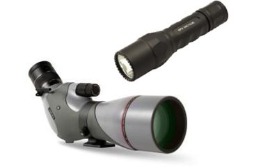 Image of Vortex Razor HD 20-60x85 Angled Spotting Scope w/ Surefire 6PX Tactical LED Flashlight 