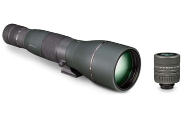 Image of Vortex Razor HD 27-60x85 Spotting Scope, Straight, 85mm with 22x Reticle Spotting Scope Eyepiece