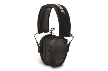 Image of Walkers Razor Slim Electronic Quad Bluetooth Ear Muffs, 23 dB NRR, Black, GWP-RSEQM-BT
