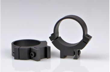 Image of Warne Maxima Steel Rings, 30mm, Rimfire 3/8in or 11mm Dovetail, Medium - Matte 731M