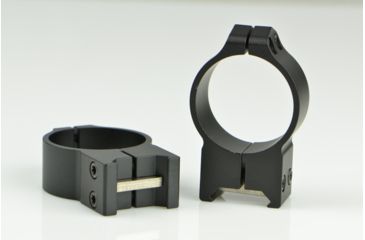 Image of Warne Maxima Steel Rings, 34mm, Weaver/Picatinny, PA, High - Matte 222M