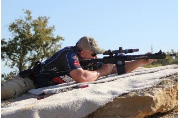 Image of Warne Gen 2 Extended Skeletonized 30mm MSR Mount, Blue, XSKEL30BU