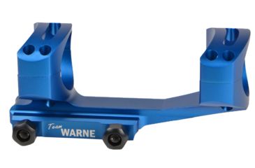 Image of Warne Gen 2 Extended Skeletonized 30mm MSR Mount, Blue, XSKEL30BU