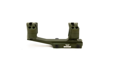 Image of Warne Gen 2 Extended Skeletonized 30mm MSR Mount, Mil-Spec OD Green, XSKEL30OD