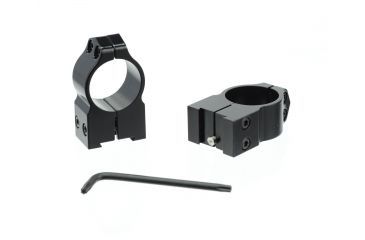 Image of Warne Maxima Steel Rings, 1in, Tikka Grooved Receiver, PA, High - Matte 2TM