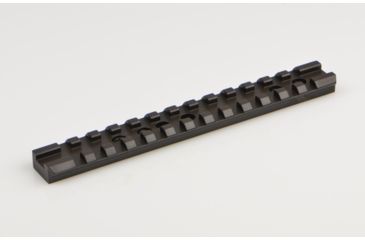Image of Warne Tactical Rail, 1 Pc Steel, Marlin Lever Action Rifles, 20MOA, Matte M636-20MOA