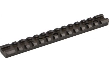Image of Warne Tactical Rail, 1 Pc Steel, Marlin Lever Action Rifles, 20MOA, Matte M636-20MOA