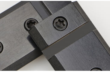 Image of Warne Maxima Front Extension Base for Pierce Actions, Rem Police - Gloss Black M914G M914G