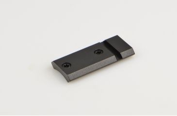 Image of Warne Maxima Front Extension Base for Rem 700 Police 8-40 screws, Browning AB3, HS Precision, Savage 8-40 screws - Matte M914M