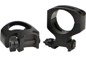 Image of Warne MSR Flat Top Quick Detach 2 Piece 34mm Rings,Matte A424LM