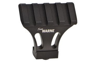 Image of Warne Picatinny Side Mount Adapter - 45 degree - TEAM WARNE BLACK Matte Finish A645TW A645TW
