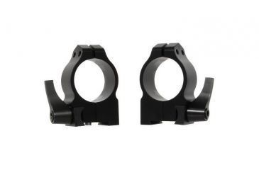 Image of Warne Maxima Steel Rings, 30mm, Weaver/Picatinny, QD, Ultra High - Matte 217LM