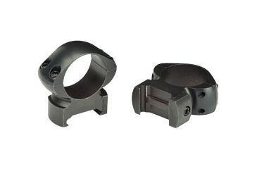 Image of Weaver Cross Lock Rifle Scope Rings, 1in, Medium, Black 49302