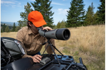 Image of Winchester Supreme Optics W20-60x65mm Spotting Scope, Black/Gray, WQ-SS-SPRM12-20-60x65