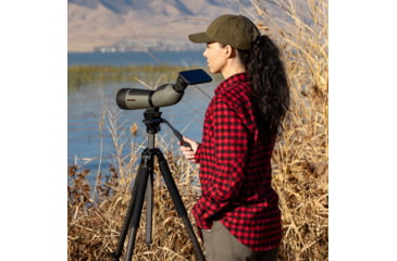 Image of Winchester Supreme Optics W20-60x65mm Spotting Scope, Black/Gray, WQ-SS-SPRM12-20-60x65