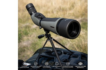 Image of Winchester Supreme Optics W20-60x80mm Spotting Scope, Black/Gray, WQ-SS-SPRM13-20-60x80